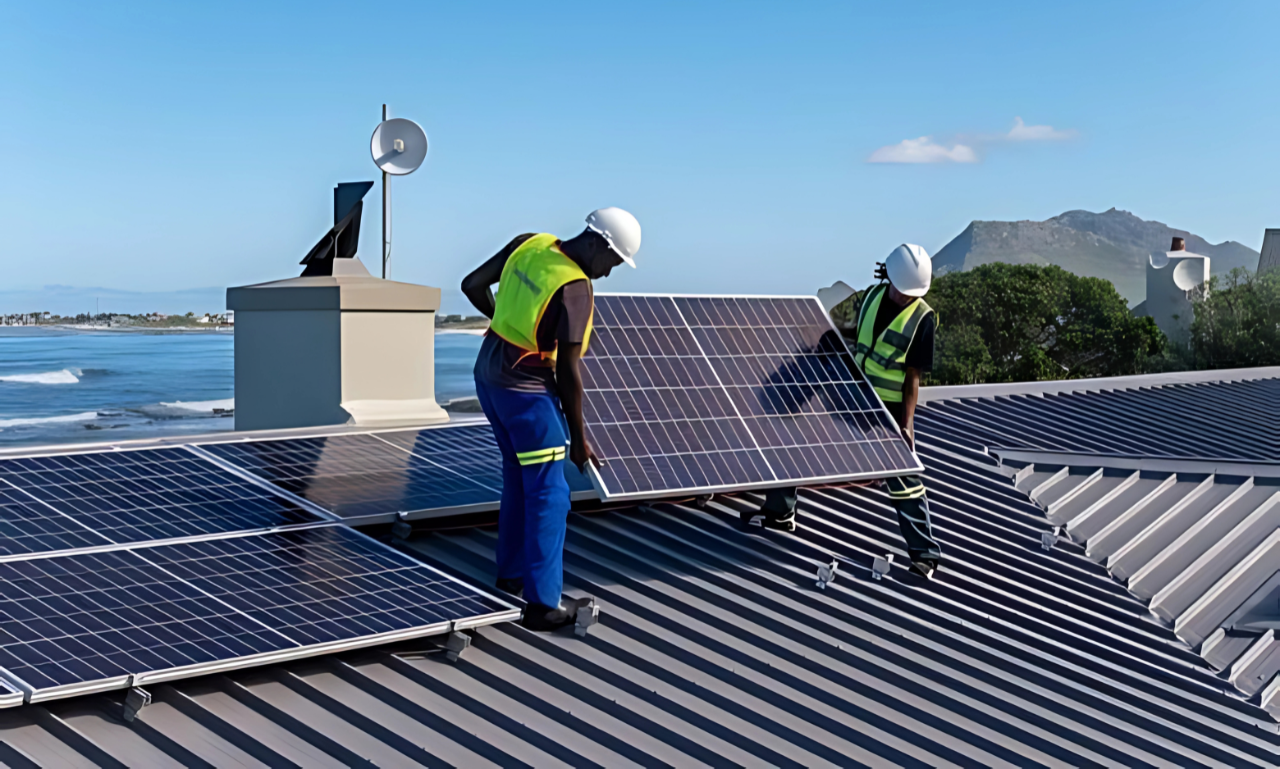 solar install